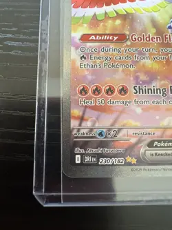 Pokemon TCG Ethan's Ho-Oh EX Sir 230/182 Destined Rivals Mint/Nm Condition - Image 3