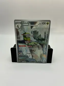 Pokemon Shrouded Fables- Fraxure- Illustration Rare - 077/064 - Image 1