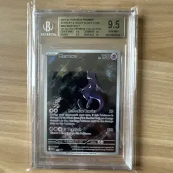 BGS 9.5 Mewtwo Scarlet & Violet Promo #52 151 UPC Pokemon GOod subgrades! - Image 1