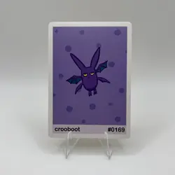 Crooboot (Crobat) #169 - Gen 2 Pookiemoot Fan Art - Pokemon - Image 1