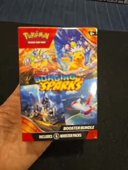 Pokemon TCG Scarlet & Violet Surging Sparks Booster Bundle Factory Sealed +Bonus - Image 1