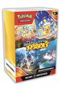 Pokemon TCG Scarlet & Violet Surging Sparks Booster Bundle - Image 1