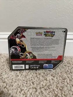 Pokemon TCG Paldean Fates Great Tusk Ex Tin - Image 2
