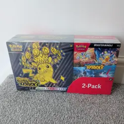 Pokemon TCG: Surging Sparks Costco 2 Pack ETB & Booster Bundle - Image 1