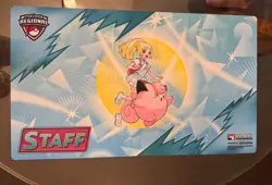 Pokemon Playmat Lillie & Clefairy STAFF Exclusive - Regional Championships 2025 - Image 1