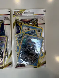 Lot of 3 - Pokemon Astral Radiance Swampert Toxel Oricorio Premium blister packs - Image 3
