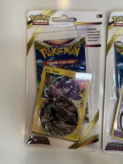 Lot of 3 - Pokemon Astral Radiance Swampert Toxel Oricorio Premium blister packs - Image 4