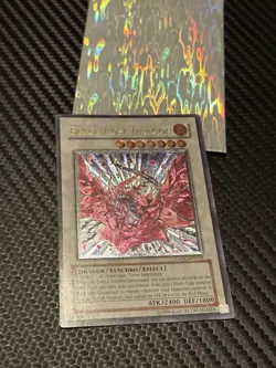Yu-Gi-Oh Black Rose Dragon CSOC-EN039 Ultimate Rare Enhanced Unlim - Image 1