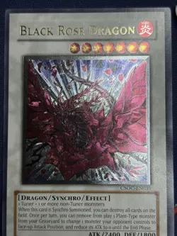 Yu-Gi-Oh Black Rose Dragon CSOC-EN039 Ultimate Rare Enhanced Unlim - Image 3