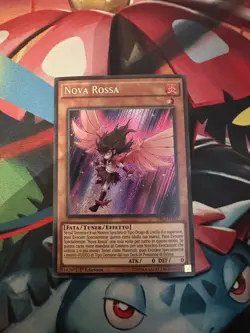 Yugioh Red Nova Nova Rossa DRL3-EN017 Secret Rare 1st Edition ITALIAN DRL3-IT017 - Image 1