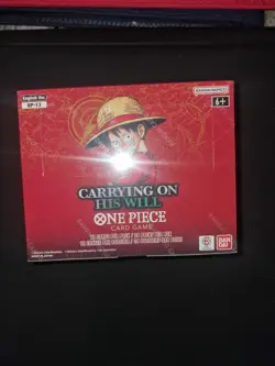 OP-13 booster box One Piece English Carrying On His Will SEALED - Image 1