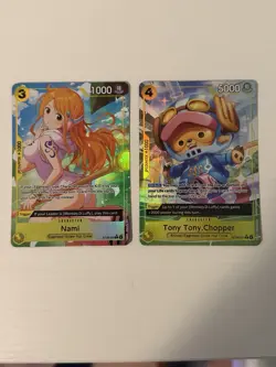 One Piece TCG Egghead Starter Deck ST21 Nami And Tony Tony Chopper Near Mint - Image 1