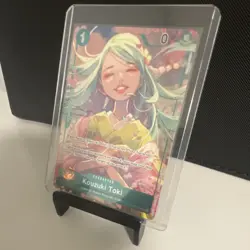 Bandai Kouzuki Toki OP02-031 Paramount War Box Topper Foil Blocker Uncommon - Image 2