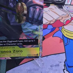 Roronoa Zoro Op07-113 Alt Art Foil One Piece Tcg ENG Illustration Box Promo - Image 4