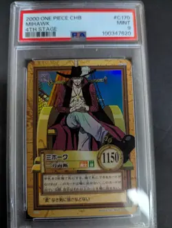 2000 ONE PIECE CHB MIHAWK 4TH STAGE PSA9 - Image 1