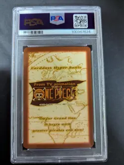 2000 ONE PIECE CARDDASS CHB #C44 USOPP 2ND STAGE PSA9 - Image 2