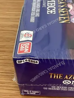 One Piece Card Game Booster Box The Azure Sea's Seven OP-14 Sealed - Slight Tear - Image 3