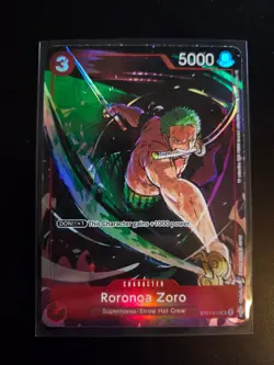 Roronoa Zoro (Gift Collection 2023) ST01-013 One Piece Promotion Cards Foil - Image 1