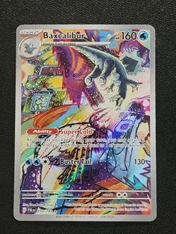 Pokemon TCG Baxcalibur Card 210/193 IR Sv02: Paldea Evolved A2 - Image 1