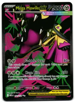Mega Mawile ex 162/132 - Mega Evolution Ultra Rare Pokemon TCG - NM Card - Image 1