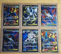 Pokemon Full Art Lot 6 Cards Total Near Mint Condition - Image 1