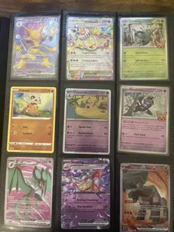 Pokemon Binder Collection 200+ Cards Holo & Common Cards - Image 1