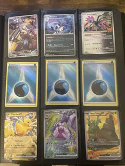 Pokemon Binder Collection 200+ Cards Holo & Common Cards - Image 3