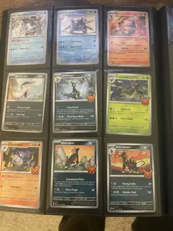Pokemon Binder Collection 200+ Cards Holo & Common Cards - Image 4