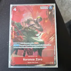 Roronoa Zoro (Parallel) - ST21-015 - One Piece Card Game N/M alt art - Image 1