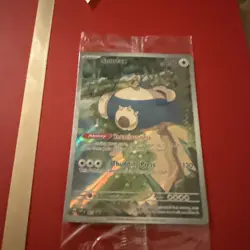 Pokemon Scarlet Violet 151 TCG Snorlax SVP 051 Promo Card New Sealed - Image 1