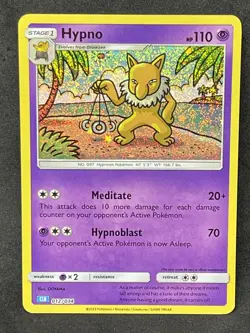POKEMON HYPNO CLB 012/034 HOLO CARD GAME CLASSIC COLLECTION NM ENG - Image 1