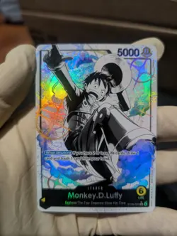 One Piece TCG - ST29-001 Parallel Leader Card plus original - Monkey.D.Luffy - Image 1