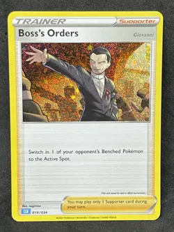 POKEMON BOSS’S ORDERS CLB 019/034 HOLO CARD GAME CLASSIC COLLECTION NM ENG - Image 1