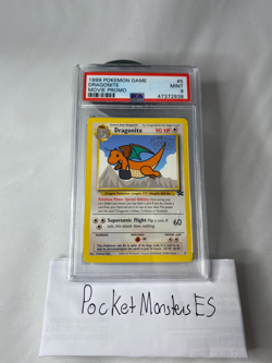 Dragonite #5 Black Star Promo - Rare Pokemon Card - First Movie 1999 PSA9 - Image 1