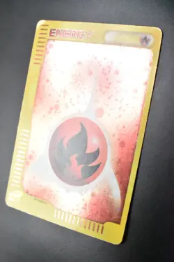 Fire Energy McDonald's Promo 2002 Holo Rare e Series Japanese Pokemon Card - Image 4