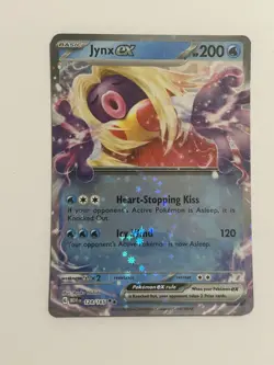 Jynx EX 124 /165 SV2A 151 Double Rare Pokemon TCG Card - Image 1