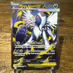 Pokemon TCG Mega Absol 161/132 - English Mega Evolution Full Art Raw Card - Image 1