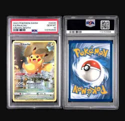 Pokemon Pikachu TCG Crown Zenith Galarian Gallery Card GG30/GG70 PSA 10 - Image 2