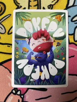 Pokepu v2 - Polly (Poliwag) 22/77 - Derpy Pokemon Parody / Fan Art Card - Image 2