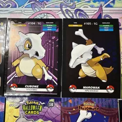 15 Cubone & Marowak Cracked Ice Different Non-TCG Sets Card Database Pokemon - Image 3