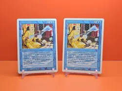 🔵🔵🔵 (2) 1994 MAGIC The Gathering CONTROL MAGIC REVISED 3RD EDITION PLAYED - Image 1
