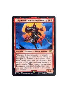 Gilgamesh, Master-at-Arms 0139 Rare Non-Foil FFV FIN MTG FINAL FANTASY EN NM/M - Image 1