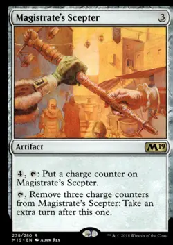 Core Set 2019 #238 Magistrate's Scepter - Image 1