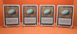 🟤🟤🟤 (4) 1995 Magic The Gathering DINGUS EGG 4TH EDITION PLAYED 🟤🟤🟤 - Image 1
