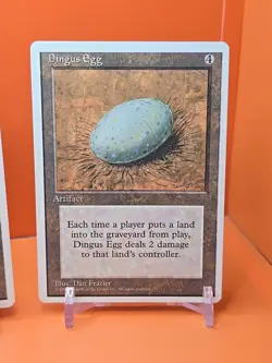 🟤🟤🟤 (4) 1995 Magic The Gathering DINGUS EGG 4TH EDITION PLAYED 🟤🟤🟤 - Image 5