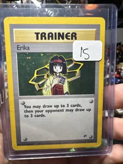 1995 Pokemon Trainer Erika 016/132 Gym Heroes Holo - Image 1