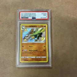 Graded PSA 9 2021 Pokemon SWSH Galarian Sirfetch’D Shining Fates-Holo #SV064 - Image 1
