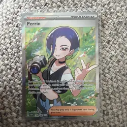 Perrin Ultra Rare 209/167 Twilight Masquerade NM Pokemon TCG 💯% + Feedback 👍✅ - Image 1