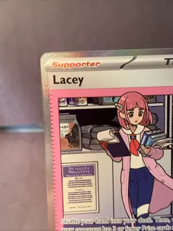 Pokemon TCG Lacey 175/131 Sv Prismatic Evolutions SIR Full Art Holo Trainer NM/M - Image 2