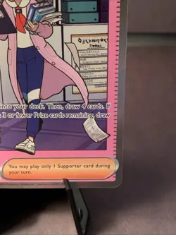 Pokemon TCG Lacey 175/131 Sv Prismatic Evolutions SIR Full Art Holo Trainer NM/M - Image 4